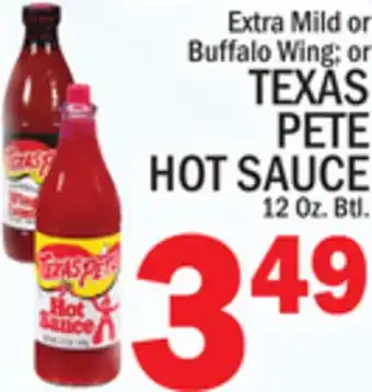 C Town Texas pete hot sauce offer