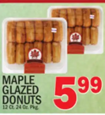 C Town Maple glazed donuts offer