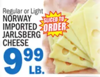 C Town Norway imported jarlsberg cheese offer