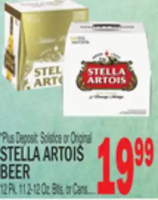 C Town Stella artois beer offer