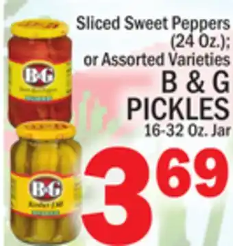 C Town B & g pickles offer