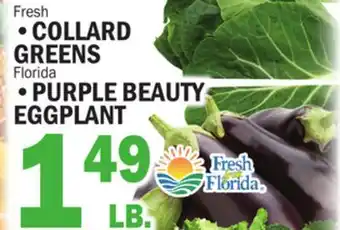 C Town • collard • collard greens greens purple beauty eggplant offer