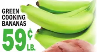 C Town Green cooking bananas offer