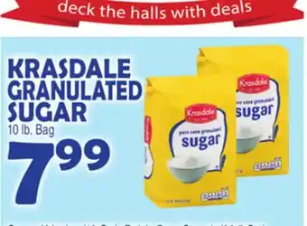 Bravo Supermarkets Krasdale granulated sugar offer