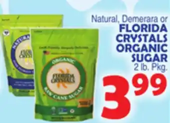 Bravo Supermarkets Florida crystals organic sugar offer