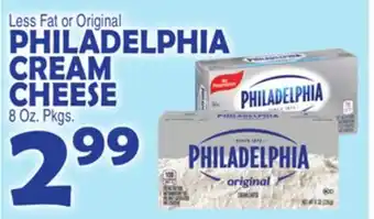 Bravo Supermarkets Philadelphia cream cheese offer