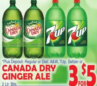Bravo Supermarkets Canada dry ginger ale offer