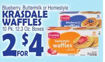Bravo Supermarkets Krasdale waffles offer