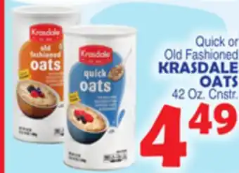 Bravo Supermarkets Krasdale oats offer