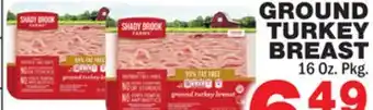 Bravo Supermarkets Ground turkey breast offer