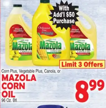 Bravo Supermarkets Mazola corn oil offer