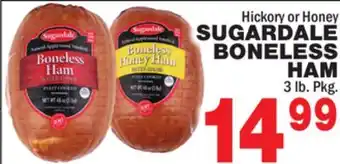 Bravo Supermarkets Sugardale boneless ham offer