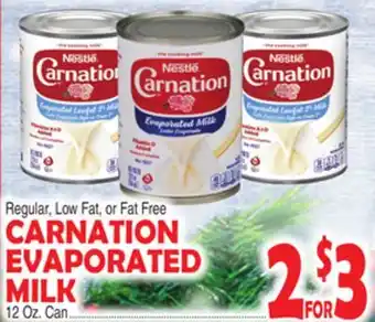 Bravo Supermarkets Carnation evaporated milk offer