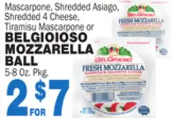 Bravo Supermarkets Belgioioso mozzarella ball offer