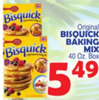 Bravo Supermarkets Bisquick baking mix offer