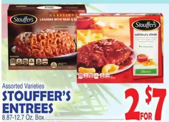 Bravo Supermarkets Stouffer's entrees offer