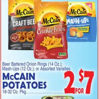 Bravo Supermarkets Mccain potatoes 19-32 oz. pkg offer