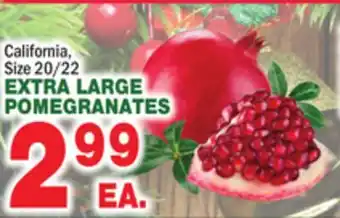 Bravo Supermarkets Extra large pomegranates offer