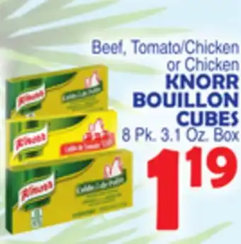 Bravo Supermarkets Knorr bouillon cubes offer