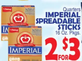 Bravo Supermarkets Imperial spreadable sticks offer