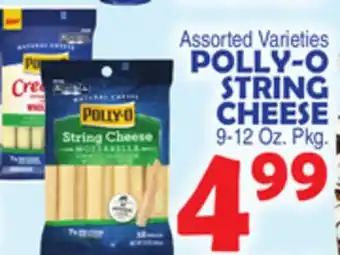 Bravo Supermarkets Polly-o string cheese offer