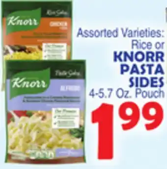 Bravo Supermarkets Knorr pasta sides offer