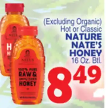 Bravo Supermarkets Nature nate's honey offer