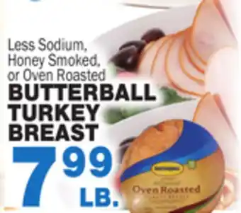 Bravo Supermarkets Butterball turkey breast offer