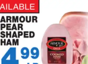 Bravo Supermarkets Armour pear shaped ham offer