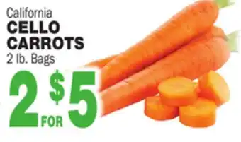 Bravo Supermarkets Cello carrots offer