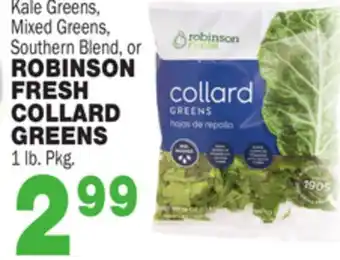 Bravo Supermarkets Robinson fresh collard greens offer