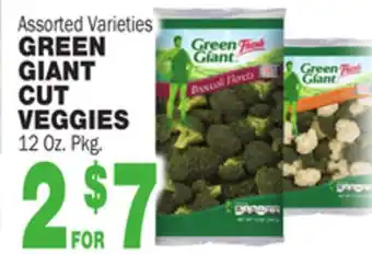 Bravo Supermarkets Green giant cut veggies offer