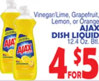 Bravo Supermarkets Ajax dish liquid offer