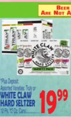 Bravo Supermarkets White claw hard seltzer offer
