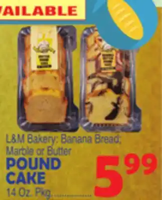 Bravo Supermarkets Pound cake offer