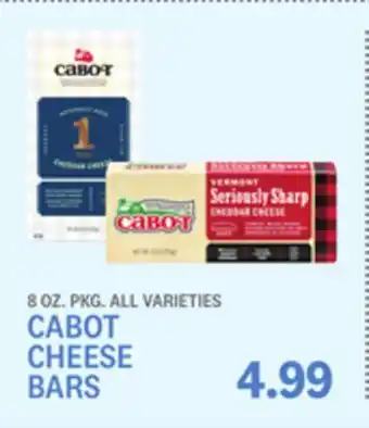 Kings Food Markets Cabot cheese bars offer