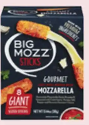 Kings Food Markets Big mozz mozzarella sticks offer