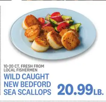 Kings Food Markets Wild caught new bedford sea scallops offer