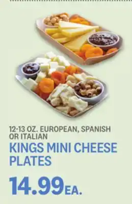 Kings Food Markets Kings mini cheese plates offer