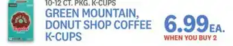 Kings Food Markets Green mountain, donut shop coffee k-cups offer