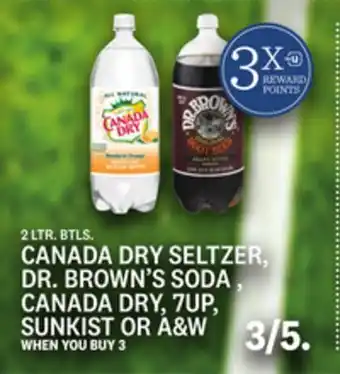 Kings Food Markets Canada dry seltzer dr. brown's soda canada dry, 7up a offer