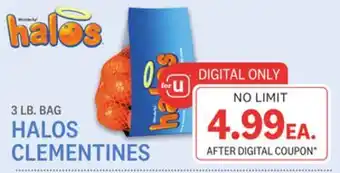 Kings Food Markets Halos clementines offer