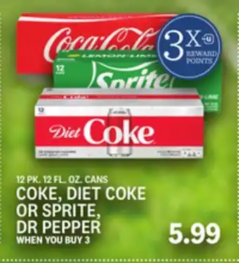 Kings Food Markets Coke, diet coke or sprite, dr pepper offer