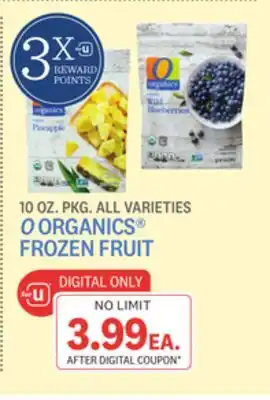Kings Food Markets O organics frozen fruit offer