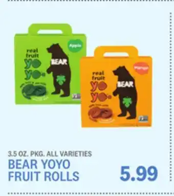 Kings Food Markets Bear yoyo fruit rolls offer