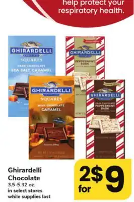 ACME Ghirardelli chocolate offer