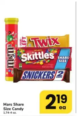 ACME Mars share size candy offer