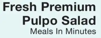 Fairway Store Market Fresh premium pulpo salad offer