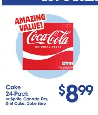 Price Rite Coke 24-pack offer