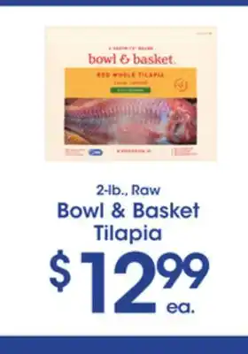 Price Rite Bowl & basket tilapia offer